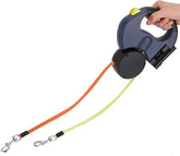 Lesa Caine Dubla PawzUp EasyLeash, Anti-Incalcire si Lanterna LED