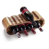 Suport Sticle Vin Evoora WoodCellar, Capacitate 8 Sticle