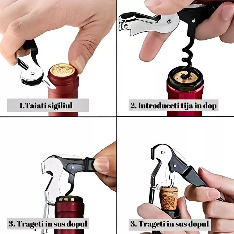 Accesorii Vin Set Evoora Vineto, 4 Piese