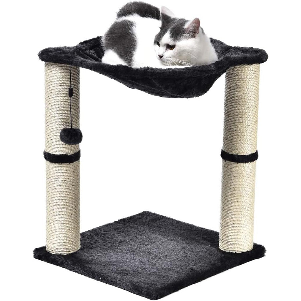 Ansamblu Joaca Pisica si Stalpi pentru Zgariat PawzUp PlayNest, Rezistenta Zgarieturi, 50cm