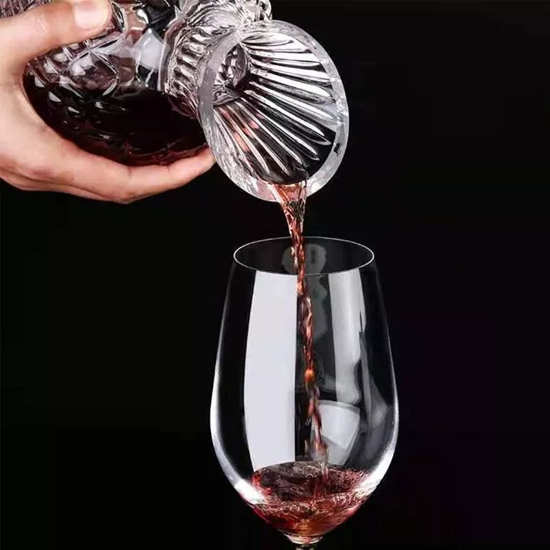 Decantor Vin Rotativ Evoora CrystalOrbit, 1500ml