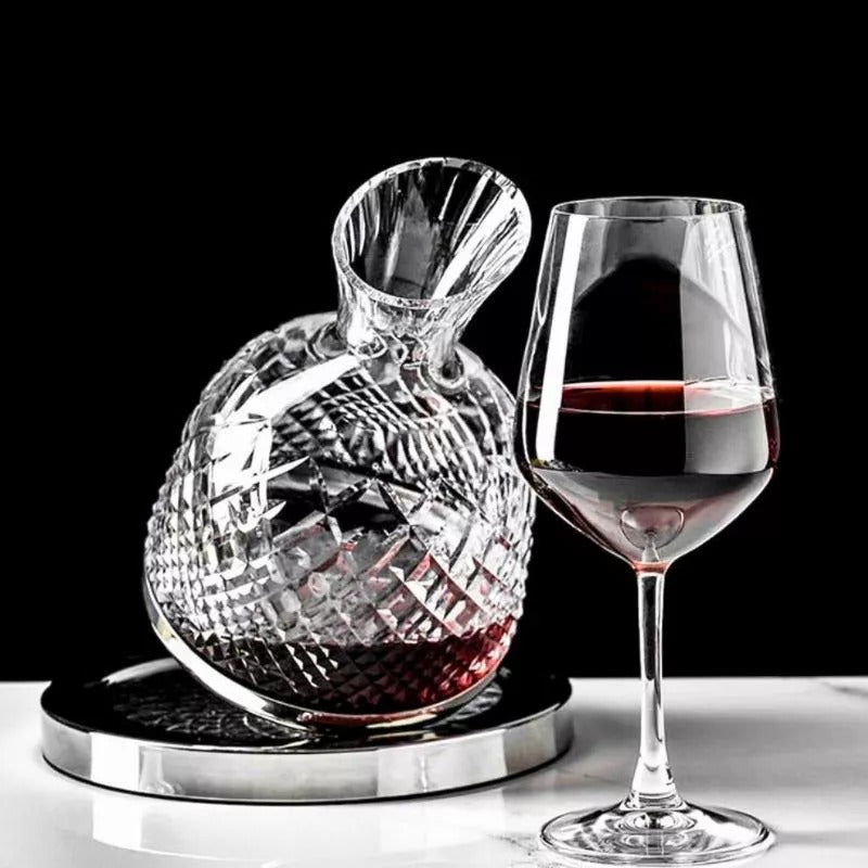 Decantor Vin Rotativ Evoora CrystalOrbit, 1500ml