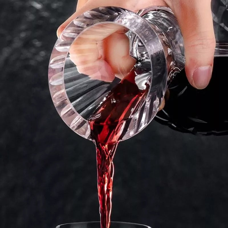 Decantor Vin Rotativ Evoora CrystalOrbit, 1500ml