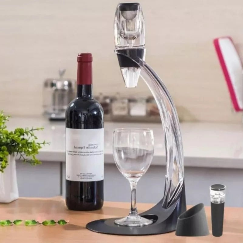 Decantor Vin cu Suport Arcuit Evoora EleganceArc