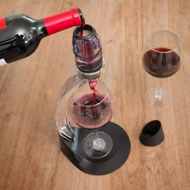 Decantor Vin cu Suport Arcuit Evoora EleganceArc
