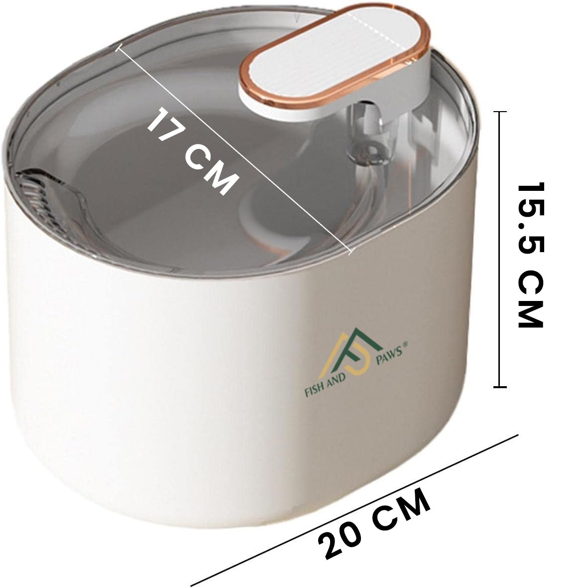 Dispenser Apa Pisici Automat PawzUp AquaFlow, Silentios si cu Sistem Filtrare, USB, 3L, Alb