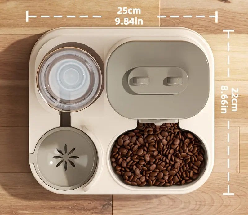 Dispenser Mancare Pisici 2 in 1 Pawzup SmartDine