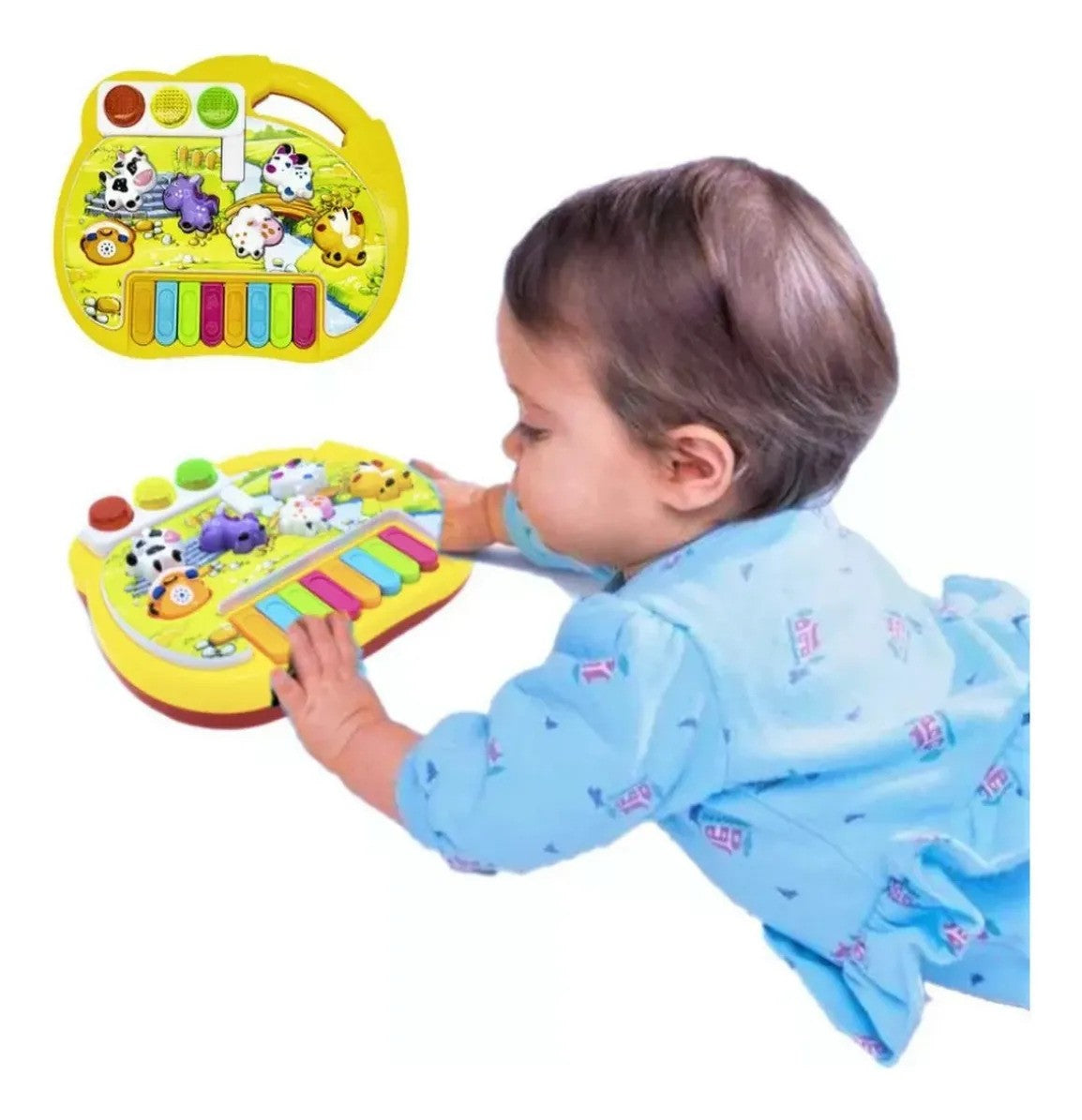 Orga pentru Copii Evoora BabyTune Zoo, Jucarie Interactiva