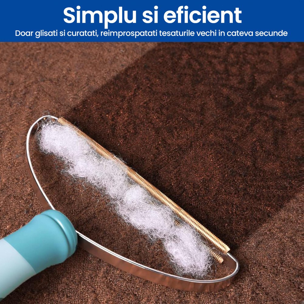 Perie Curatare Par Animale PawzUp FurSweep, 17 x 14cm