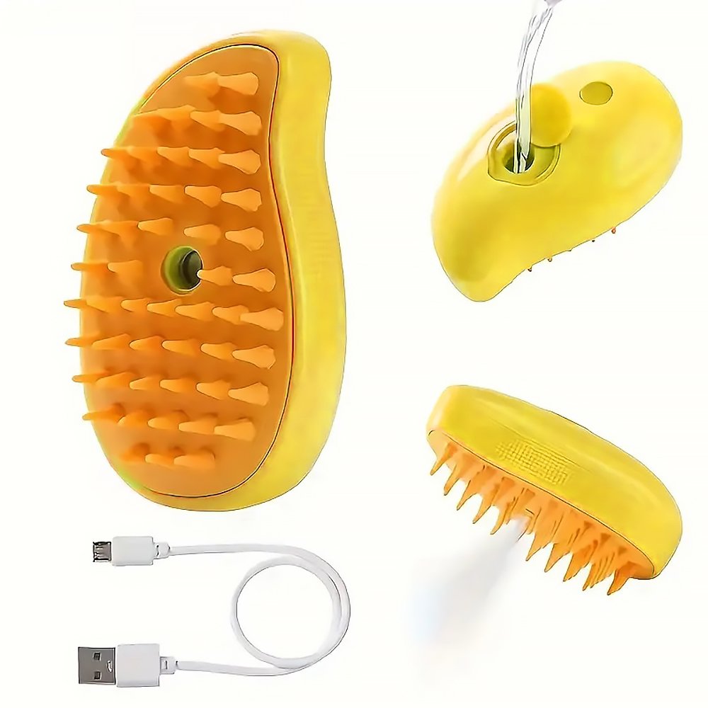 Perie cu Abur pentru Pisici PawzUp AquaBrush, 12 x 6.5cm