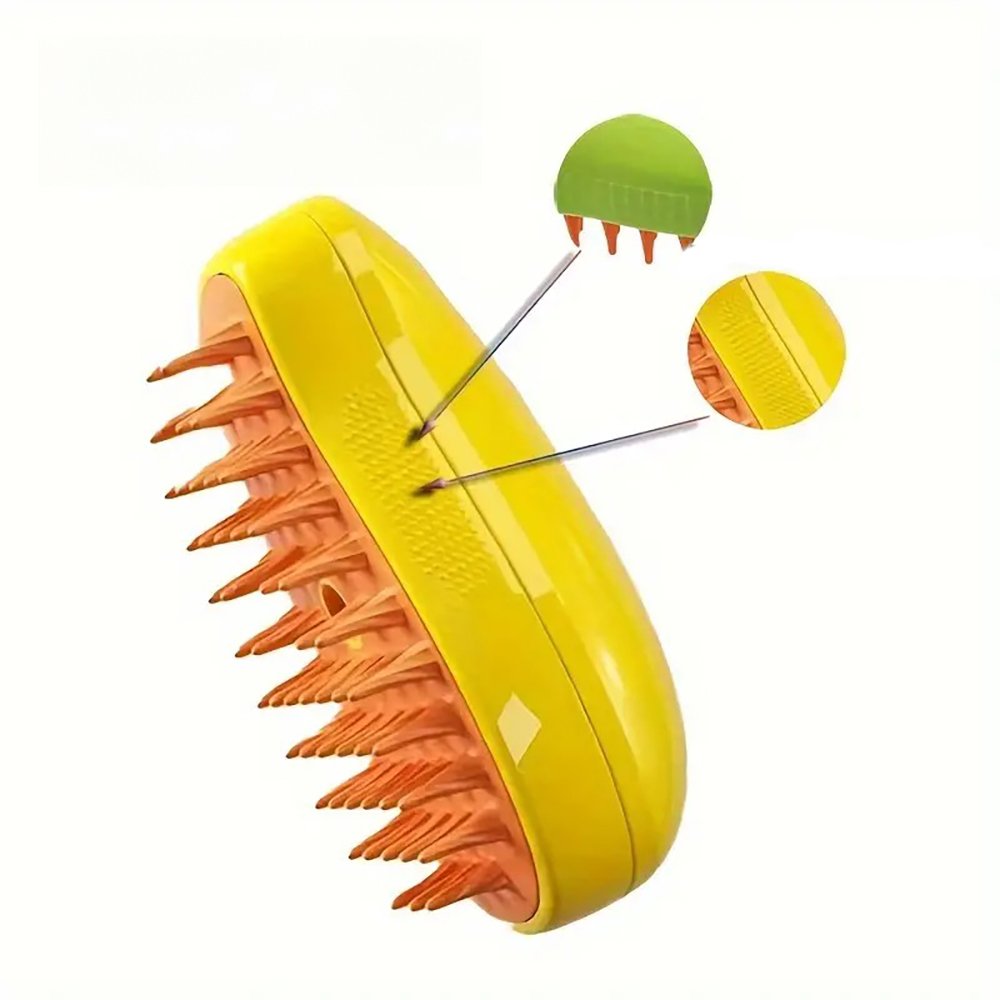 Perie cu Abur pentru Pisici PawzUp AquaBrush, 12 x 6.5cm