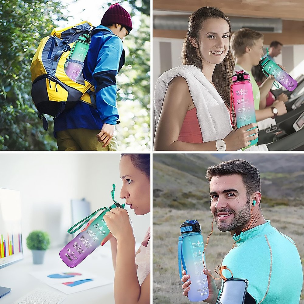 Sticla de Apa Evoora AquaBlend, BPA Free, 1000ml