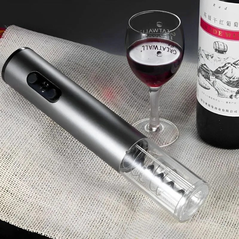 Tirbuson Electric si Accesorii Vin Set Evoora Vinelia, 4 Piese