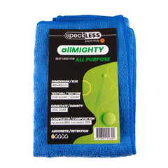 All Purpose Microfiber Cloth SpeckLESS allMIGHTY, 300 GSM, 40 x 40cm