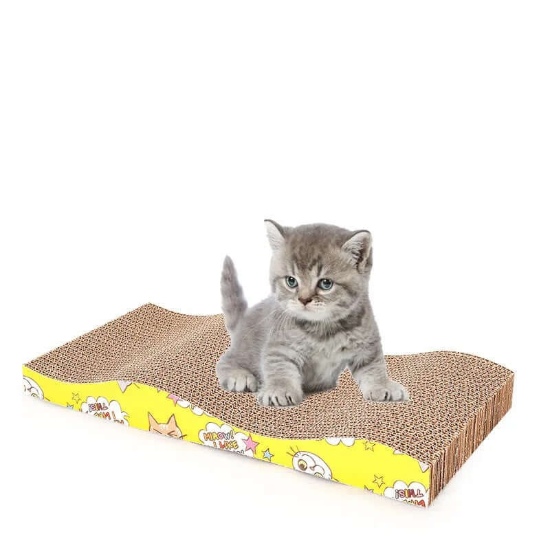 Carton Pisici PawzUp Purrfect Scratch, 42 x 21 x 4cm