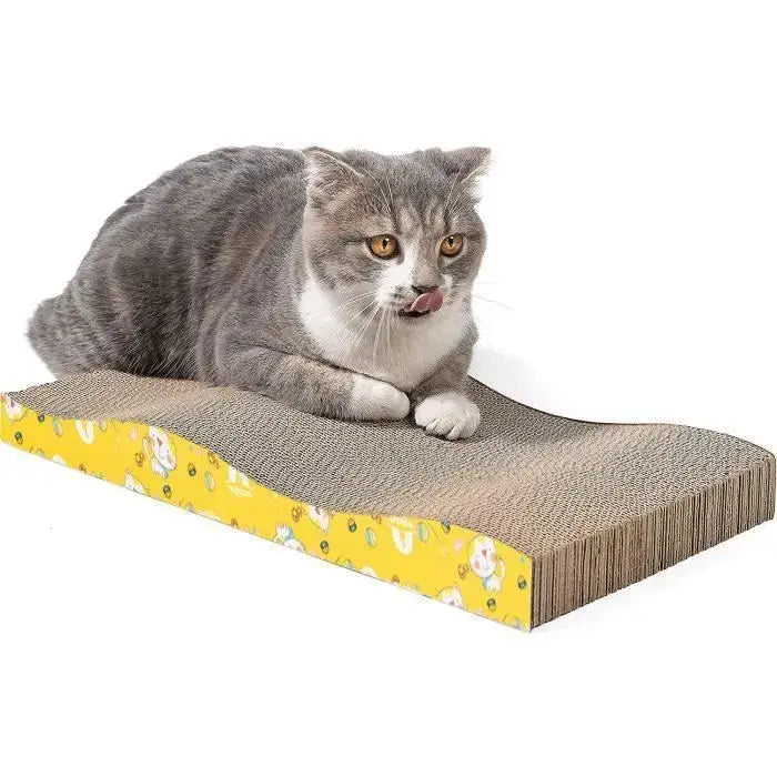 Carton Pisici PawzUp Purrfect Scratch, 42 x 21 x 4cm
