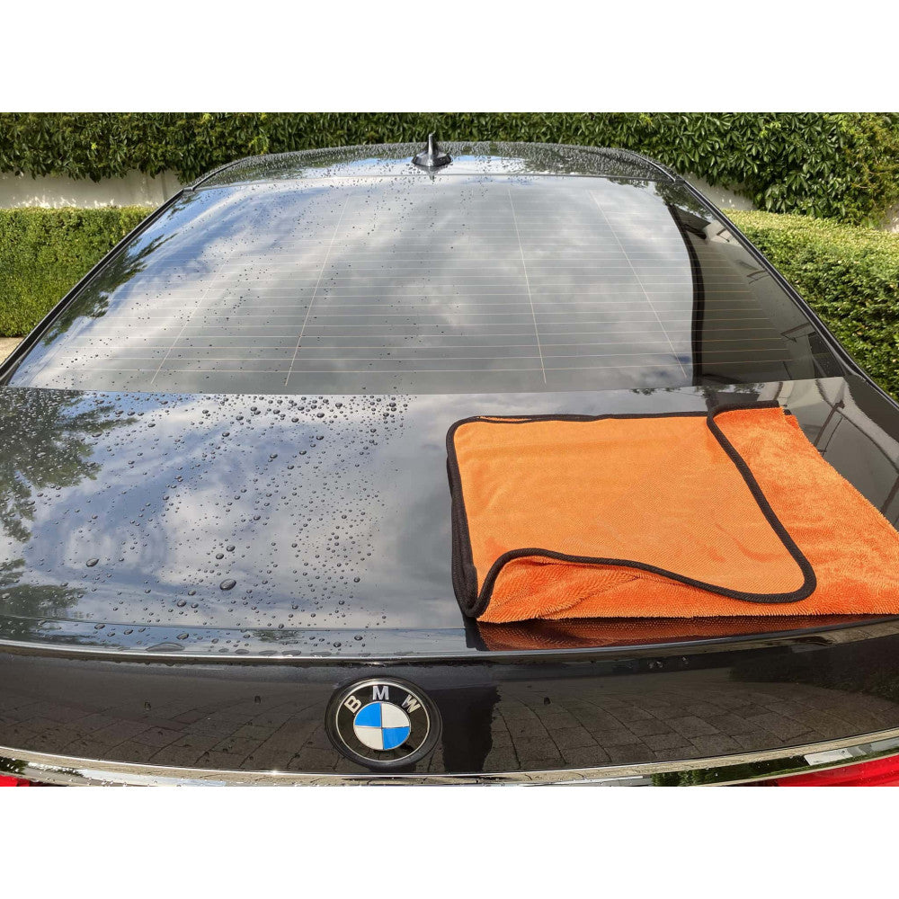 Drying Towel SpeckLESS Twist Bros, 550 GSM, Orange, 55 x 50cm