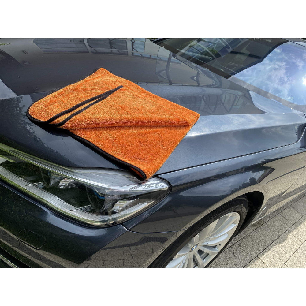 Drying Towel SpeckLESS Twist Bros, 550 GSM, Orange, 55 x 50cm