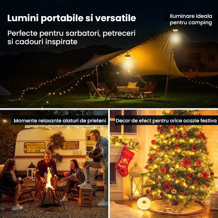 Lampa Camping LED Evoora NomadLite, Incarcare Solara